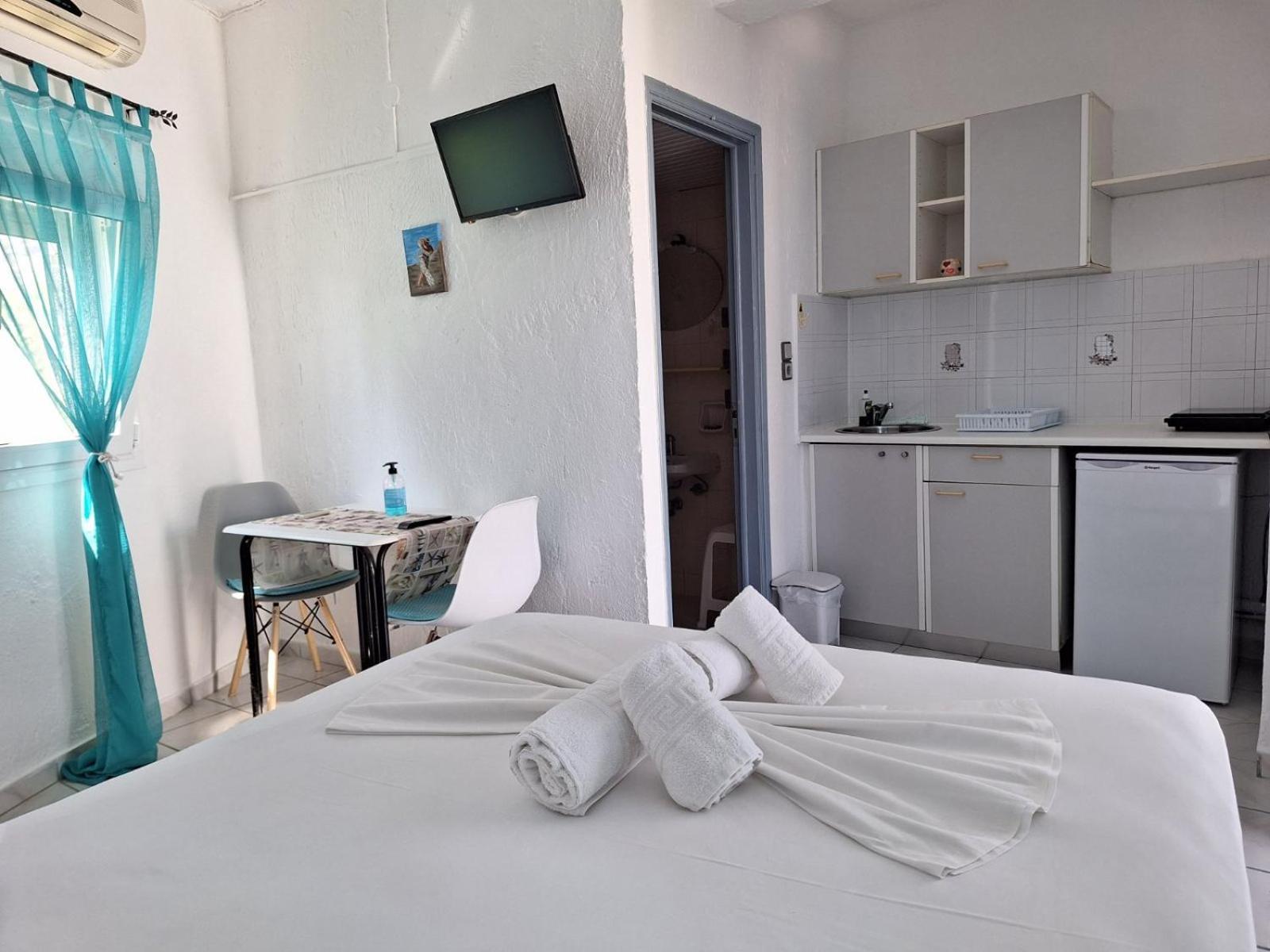 Βig Βlue Apartments Makrýgialos المظهر الخارجي الصورة